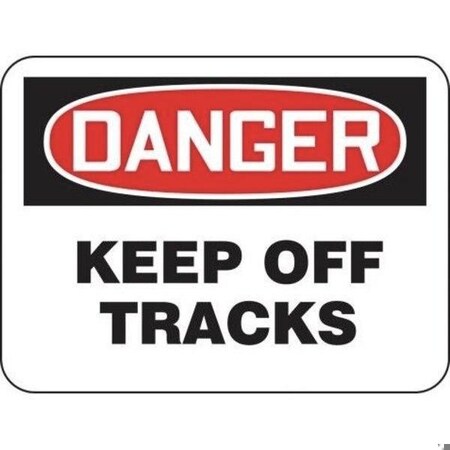 Accuform OSHA DANGER SAFETY SIGN KEEP OFF FRR771DP FRR771DP